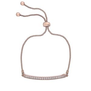 Hot Diamond Crystal Rose Gold Plated Bracelet